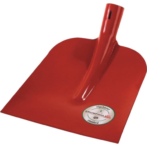 Rote Holsteiner Sandschaufel von Krumpholz mit Aufkleber ölgehärtet Standard