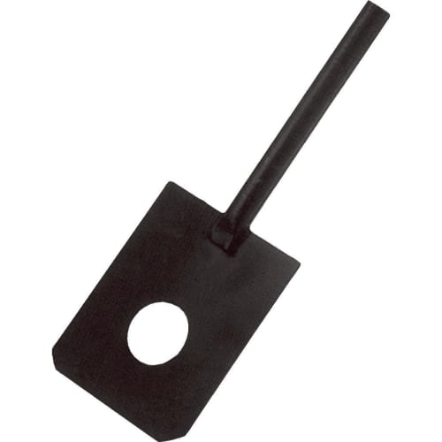 Kalkspaten Ideal mit rechteckiger Klinge und rundem Loch