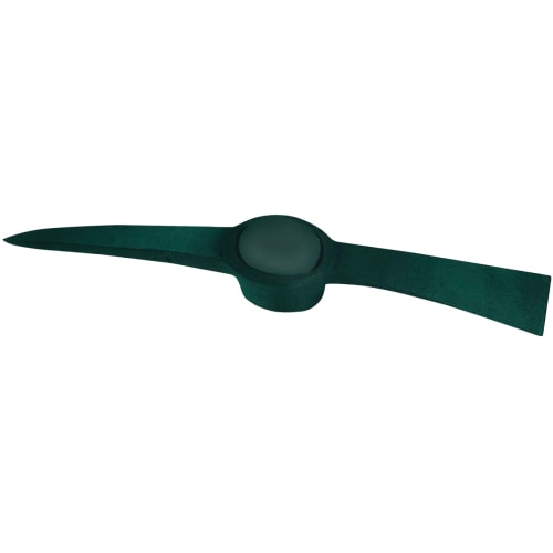 Kreuzhacke ohne Stiel B&S Basic Pro aus Metall mit spitzem und flachem Ende