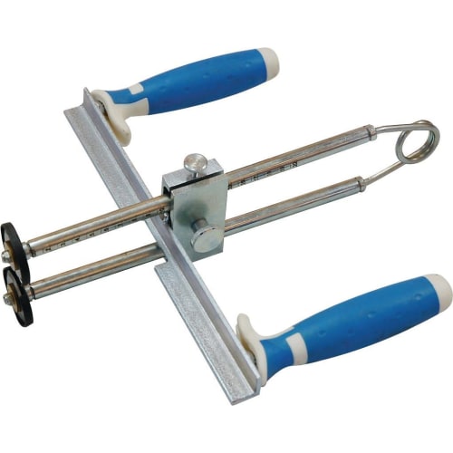 Profi-Streifenschneider Stubai mit blauen Griffen und Metallrahmen