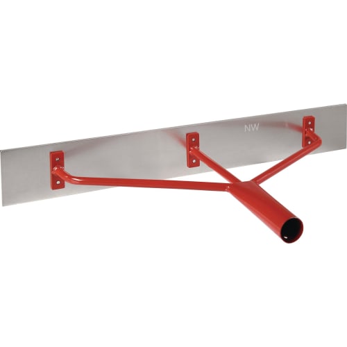 Splittschieber Teerverteiler B&S Basic Pro mit rotem Griff und Metallblatt