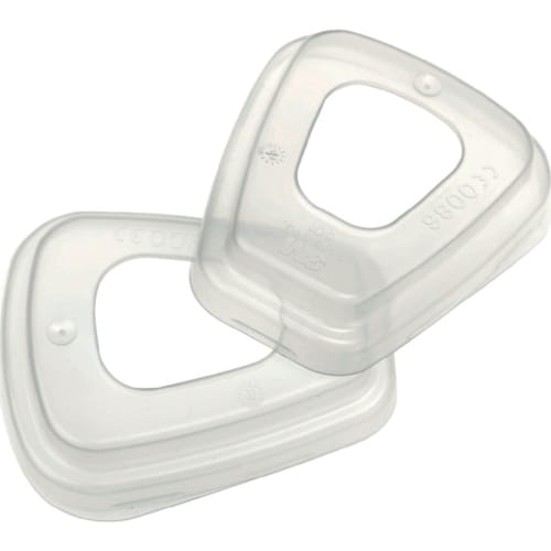 Doppelpack 3M Filterdeckel 501 transparent Schutzabdeckungen für Filter