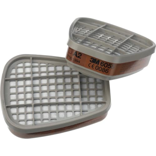 3M Gasfilter Serie 6000 Modell 6055 A2 mit Schutzgitter