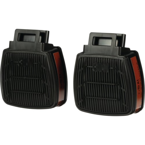 Doppelpack 3M Gasfilter Serie HF 800 schwarz mit Griff