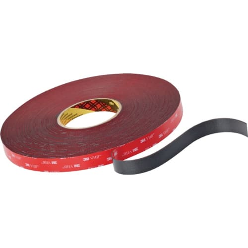 3M Montageband VHB Tape 4611F starkes doppelseitiges Klebeband Rolle mit rotem Träger