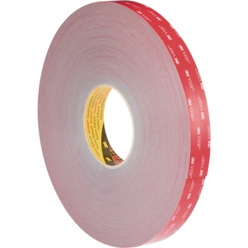 3M Montageband VHB Tape GPH-110GF starkes doppelseitiges Klebeband Rolle mit rotem Träger