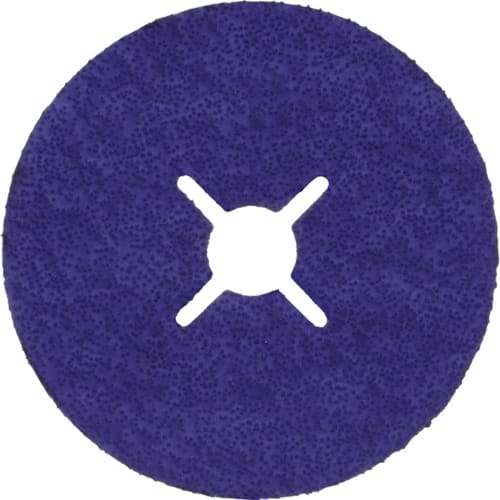 3M Fiberscheibe Cubitron 3 1187C Schleifscheibe violett mit Kreuzaufnahme