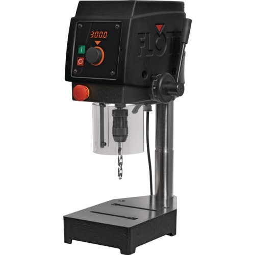 Tischbohrmaschine TB 10 Eco Plus FLOTT mit Bohrfutter und Schutzhaube