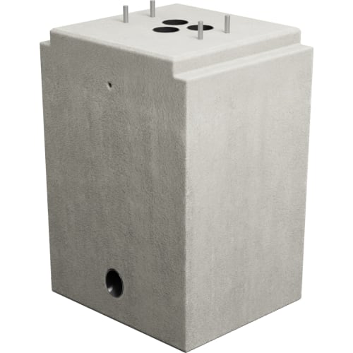 Fundament aus Beton passend für Ladesäule SIEMENS SICHARGE CC AC22 mit HAK Option