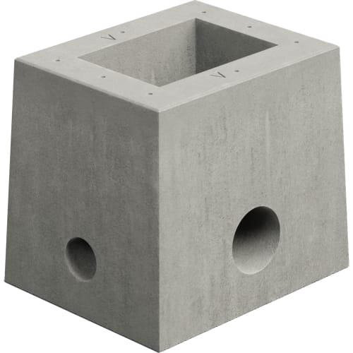 Fundament aus Beton passend für Ladesäule ABB THOR 185