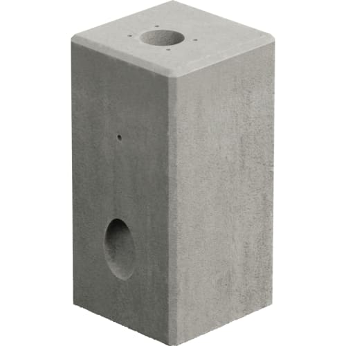 Fundament aus Beton passend für Ladesäule des Herstellers Paystation VOURITY