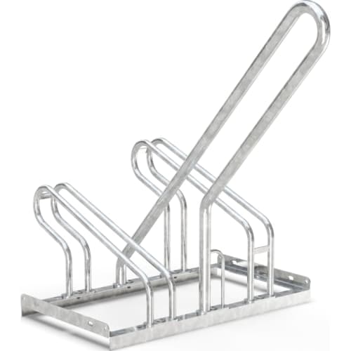 Anlehnbügel Fahrrad Modell 2302 aus verzinktem Stahl zur sicheren Abstellung von Fahrrädern