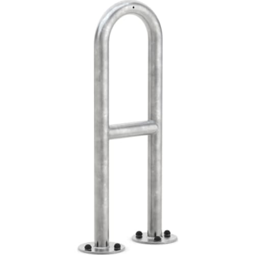 Anlehnbügel Fahrrad 9500 aus verzinktem Stahl zur sicheren Fahrradabstellung