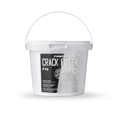 Reparaturkit Traffic Crack Filler 6 kg Eimer zur zuverlässigen Reparatur von Rissen und Fugen auf Asphalt und Beton
