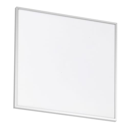 Madrid Türschild 150 Plus weißes Türschild mit silbernem Rahmen