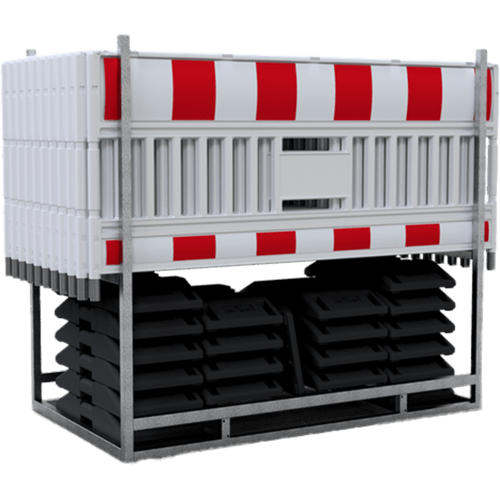 20er EURO 3 ULTRA TL-Schrankenzaun-Set | nach ZTV-SA | mit Fußplatten | Multipalette-30495-uywvbc-1773666630207