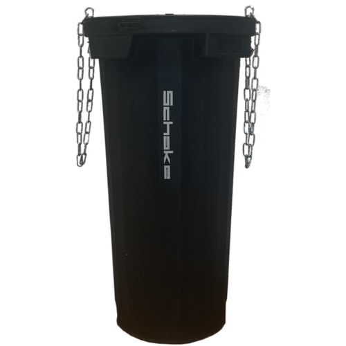 Schake Schuttrutsche aus robustem Kunststoff mit Metallketten