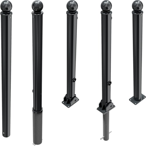 Stilpfosten Typ 474 | Stadtpfosten mit Kugelkopf und Ziernut | ø 76 mm-30628-zafut3-1777280665963