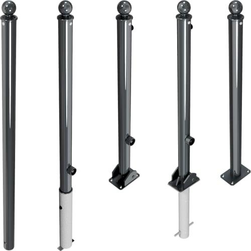Stilpfosten Typ 465 | Stadtpfosten mit Kugelkopf und Ziernut | ø 60 mm-30625-vlwdoz-1777280665536