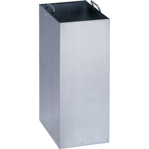 Inneneinsatz für Kunststoffcontainer 40 Liter ohne Deckel aus Metall mit Griffen
