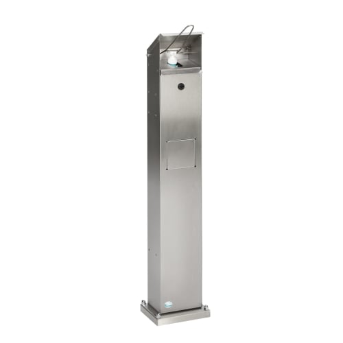 Handdesinfektionsspender HDS 115 aus Edelstahl mit Armhebel