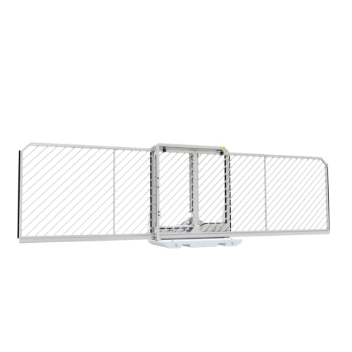 Schake VECTOR V-Gate-Simple mobiles Schiebetor aus Metall mit diagonalem Gittermuster