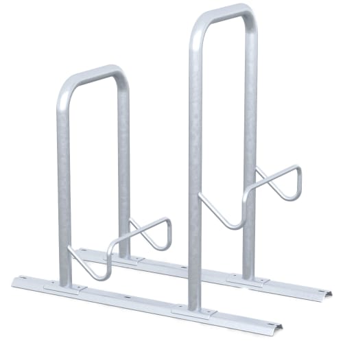 Fahrradständer Atega® aus verzinktem Stahl für zwei Fahrräder