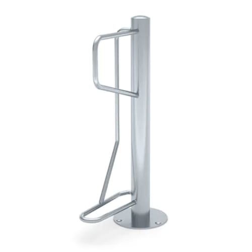 Fahrradständer Lambda® aus Edelstahl mit Bodenbefestigung
