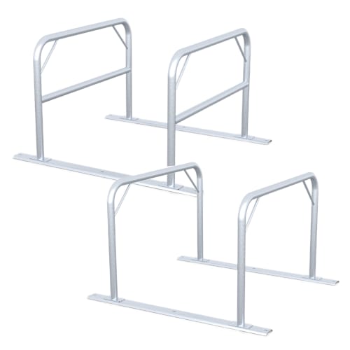 Fahrradanlehnbügel Aris Rohr Modular aus verzinktem Stahl in verschiedenen Größen