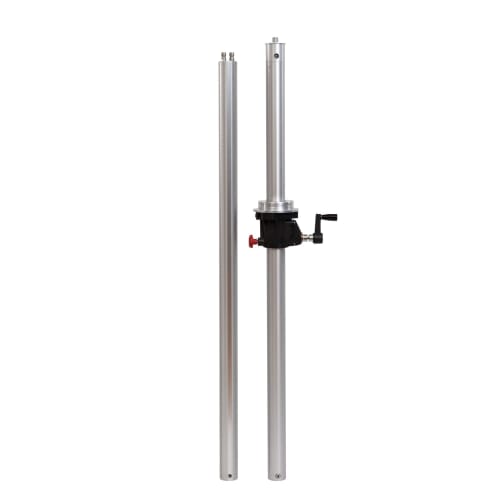 NESTLE CT-01 2-Wege-Set aus Aluminium mit schwarzem Hebel und rotem Knopf