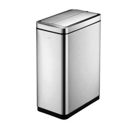 Sensor-Abfalleimer Deluxe Phantom von EKO aus Edelstahl mit automatischem Sensordeckel, Inhalt 30 bis 45 Liter