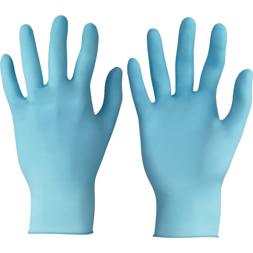 Blau Nitril Einweghandschuhe Ansell TouchNTuff 92-670, Größe 8,5-9 oder 9,5-10 wählbar