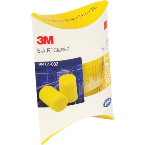 3M Gehörschutzstöpsel E-A-R Classic aus gelbem Polymerschaumstoff