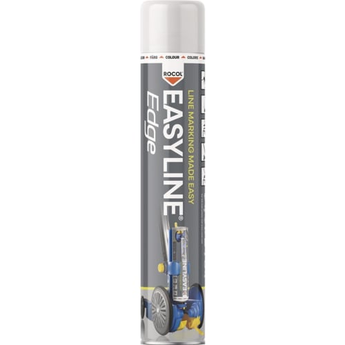 ROCOL Easyline Edge Linienmarkierungsfarbe Spraydose mit Markierwagen in weiß, gelb oder rot