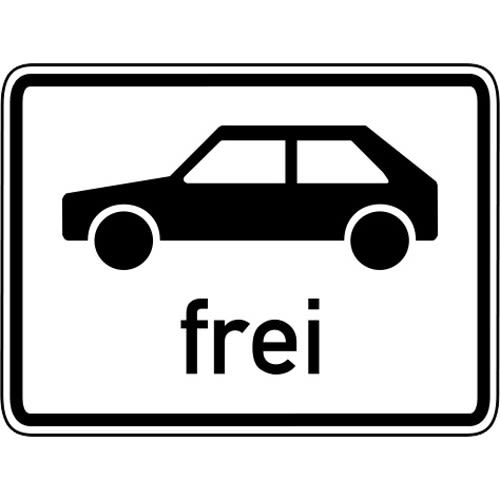 Personenkraftwagen frei