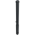 Vierkantrohr-Stilpoller mit Zierkopf Vierkantrohr-Stilpoller mit Zierkopf
