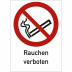 Kombischild Rauchen verboten nach ISO 7010 Kombischild Rauchen verboten nach ISO 7010