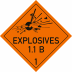 Explosive Stoffe, Unterklasse 1.1B Explosive Stoffe, Unterklasse 1.1B