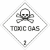 Gefahrgutetiketten Klasse 2, Unterklasse 2.3 - Toxic Gas Gefahrgutetiketten Klasse 2, Unterklasse 2.3 - Toxic Gas