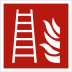 Feuerleiter nach ISO 7010 (F 003) Feuerleiter nach ISO 7010 (F 003)