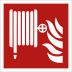 Löschschlauch nach ISO 7010 (F 002) Löschschlauch nach ISO 7010 (F 002)