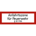 Anfahrtszone für Feuerwehr § 22 VVB nach DIN 4066 Anfahrtszone für Feuerwehr § 22 VVB nach DIN 4066