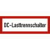 DC-Lasttrennschalter DC-Lasttrennschalter