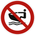 Jet-Ski verboten nach ISO 20712-1 (WSP 010) Jet-Ski verboten nach ISO 20712-1 (WSP 010)