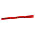 Paketband / Verpackungsband mit Warnhinweisen