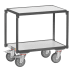 ESD-Etagenroller mit 2 Holzbodenplatten und Rand - Tragkraft 250 kg ESD-Etagenroller mit 2 Holzbodenplatten und Rand - Tragkraft 250 kg
