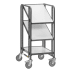 ESD-Eurokastenwagen mit 3 Holzbodenetagen - Breite 410 mm - Tragkraft 250 kg