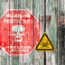 Warnschild Giftig Lebensgefahr ISO 7010 Warnschild Giftig Lebensgefahr ISO 7010
