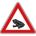 Amphibienwanderung, Aufstellung rechts - Verkehrsschild VZ 101-14 Amphibienwanderung, Aufstellung rechts - Verkehrsschild VZ 101-14