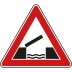 Bewegliche Brücke - Verkehrsschild VZ 101-55